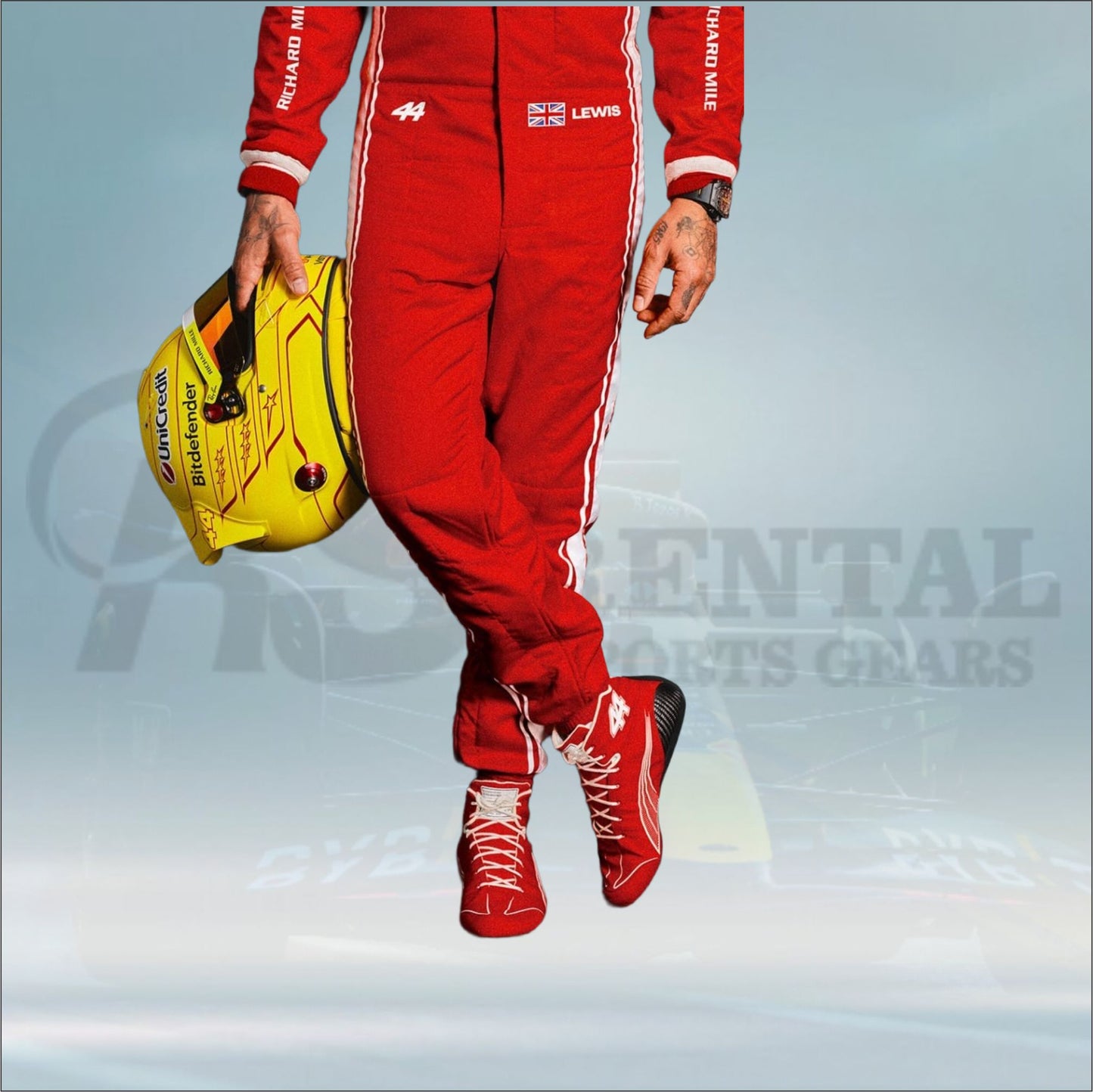 Lewis Hamilton 2026  Scuderia Ferrari HP F1 Race suit