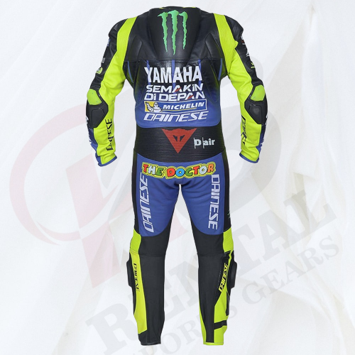 Valentino Rossi Motorbike Racing Leather Suit MotoGp 2019