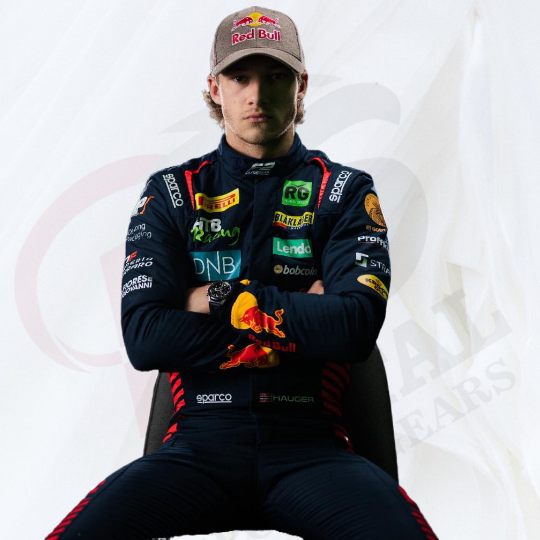 Dennis Hauger Red Bull Racing 2023 F2 Race Suit