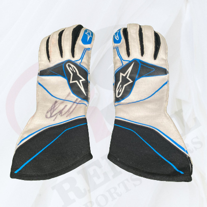 George Russell Race gloves Williams 2019