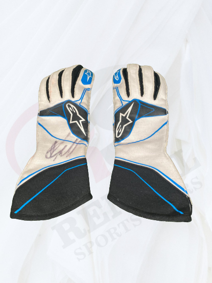 George Russell Race gloves Williams 2019