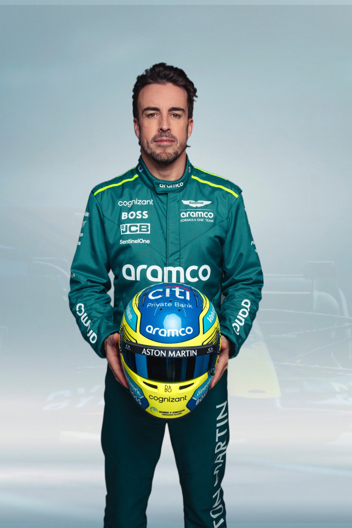 2024 Fernando Alonso Race Suit Aston Martin F1 Racing