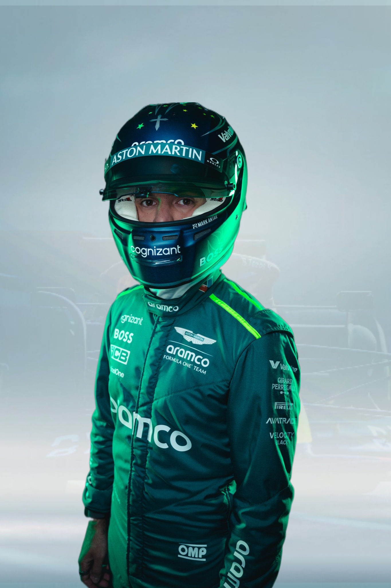 2024 Fernando Alonso Race Suit Aston Martin F1 Racing