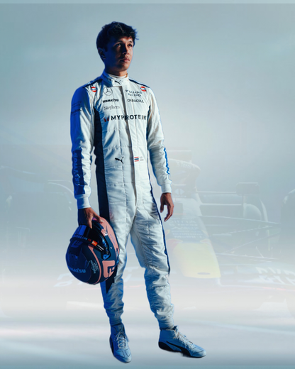 F1 Alex albon 2024 Race Suit Williams Racing