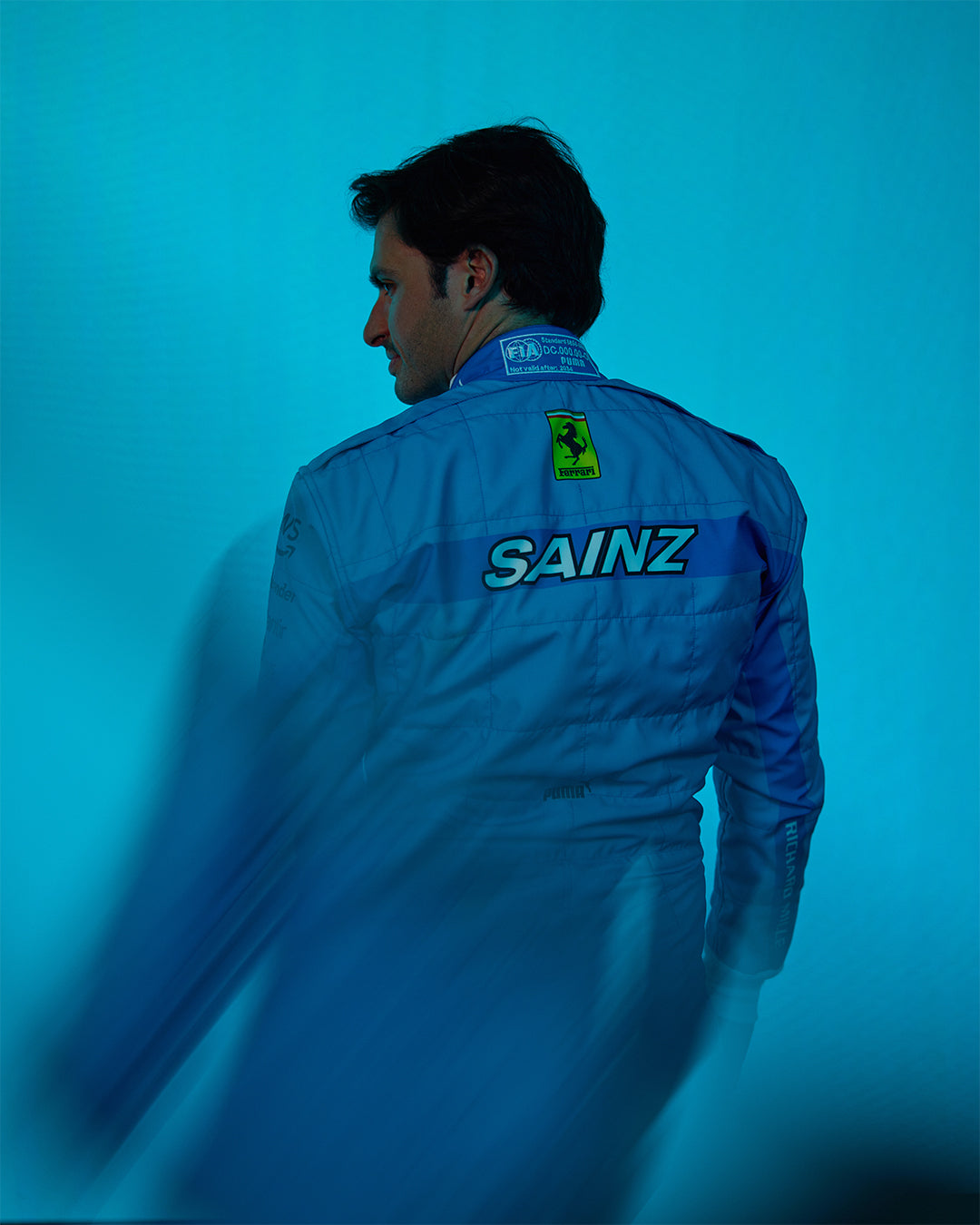 2024 Carlos Sainz F1 Ferrari Miami GP Race suit