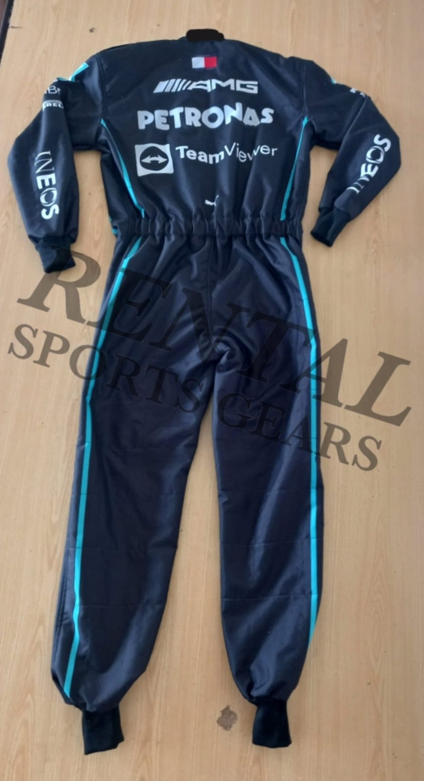 F1 Lewis Hamilton Mercedes AMG 2022 Race Suit / F1 Mercedes AMG Race Suit