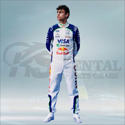 Arvid Lindblad 2026 Visa Cash App F1 Racing Suit