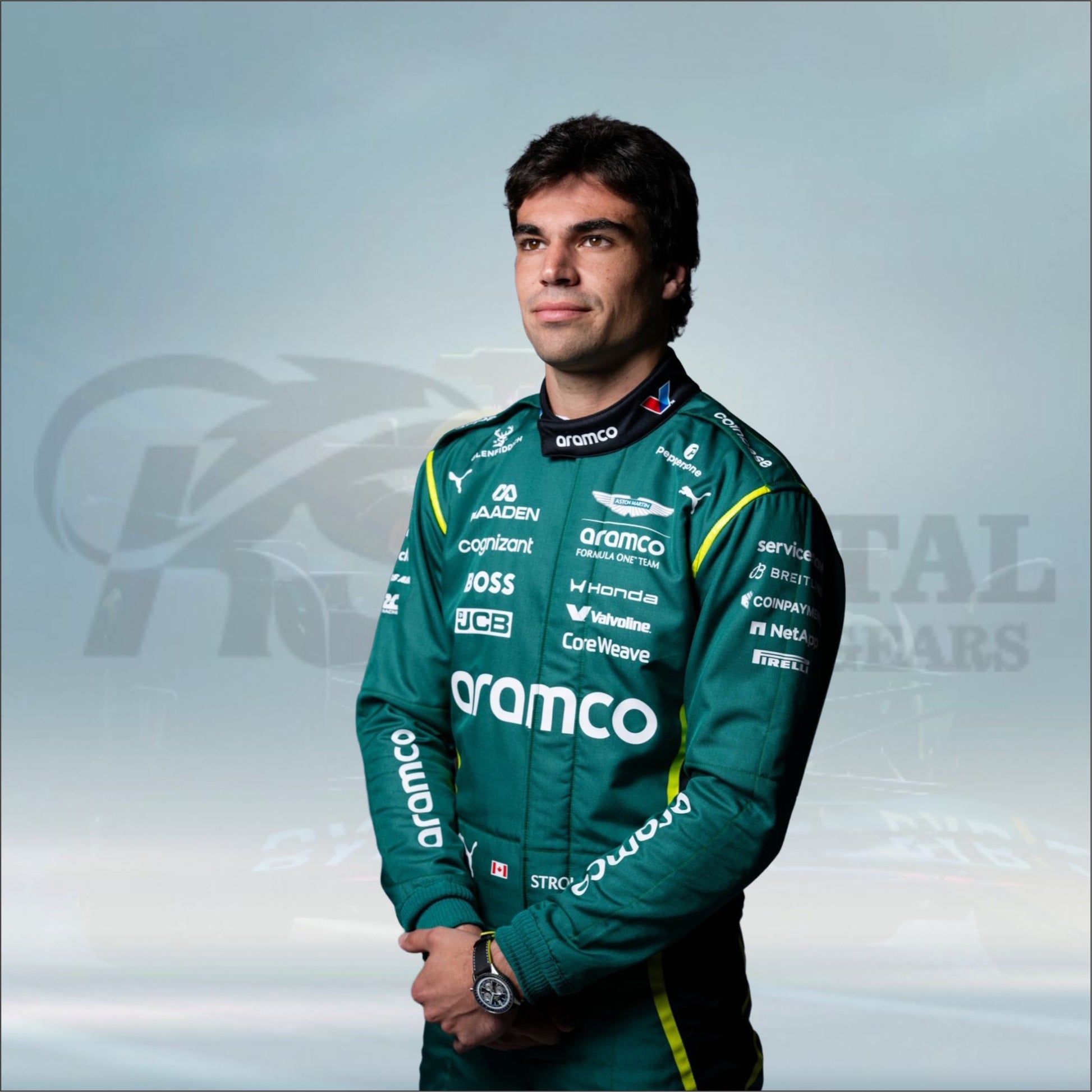 Lance Stroll 2026 Aston Martin Aramco Formula One Team Race Suit