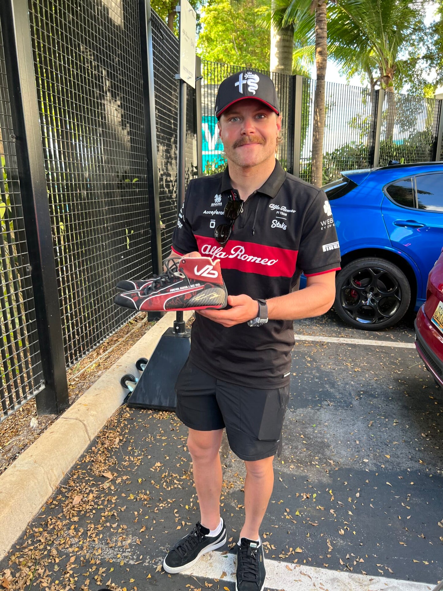 2023 Valtteri Bottas  Miami GP Race Alfa Romeo F1 Boots