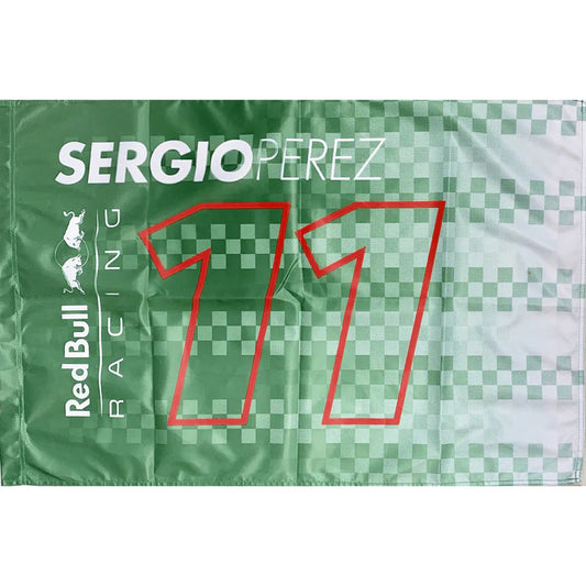 Red Bull Racing F1 Sergio "Checo" Perez Flag