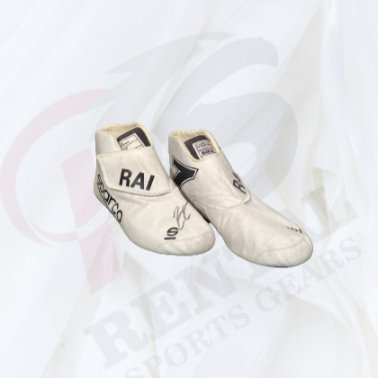 2021 Kimi Räikkönen Alfa Romeo Sauber Orlen Race Boots