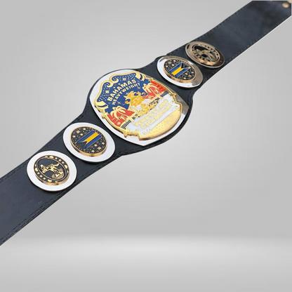 NWA Bahamas Bahamian Heavyweight Wrestling Champion Belt Islands Florida Championship