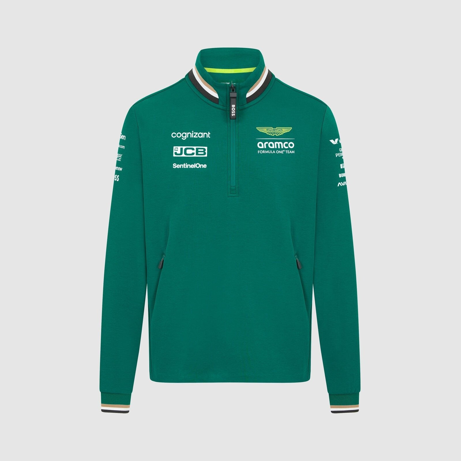 Aston Martin F1 Team 2024 Team 1/4 Zip Sweater