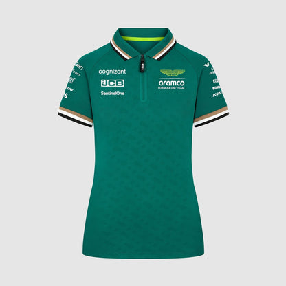 Aston Martin F1 Team Women's 2024 Team Polo Shirt