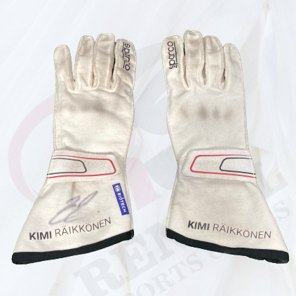 2021 Alfa Romeo Sauber Kimi Räikkönen Race gloves