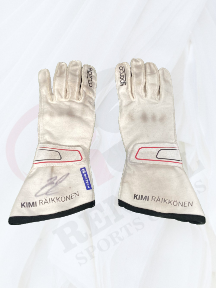 2021 Alfa Romeo Sauber Kimi Räikkönen Race gloves