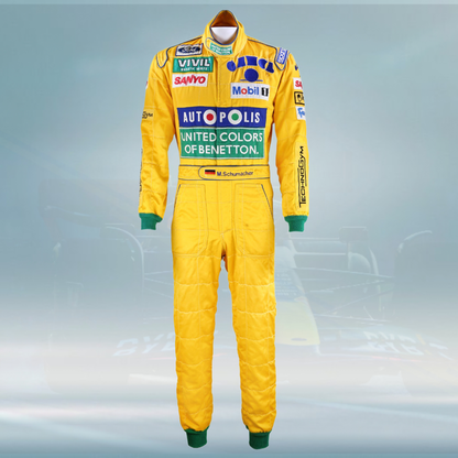 1992 Michael Schumacher German GP Benetton F1 Suit
