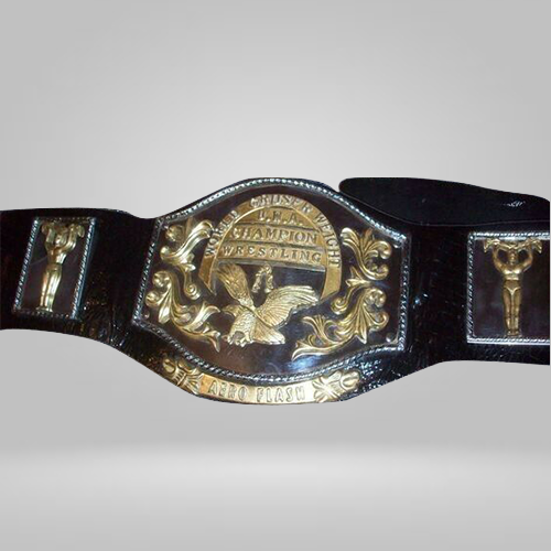 AERO FLASH UWA Universal Wrestling Association World Cruser Weight Champion Belt - Rental Sports