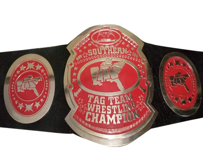 AWA Southern Tag Team Wrestling Champion Belt Ohio Valley Wrestling WWF American