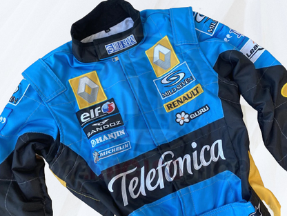 Fernando Alonso 2006 Replica racing suit / Renault F1  | F1 Replica Embroidery Race Suit