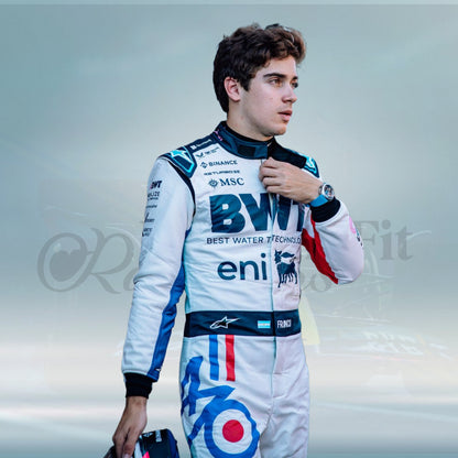 franco colapinto F1 2025 spanish gp Race Suit Alpine Team