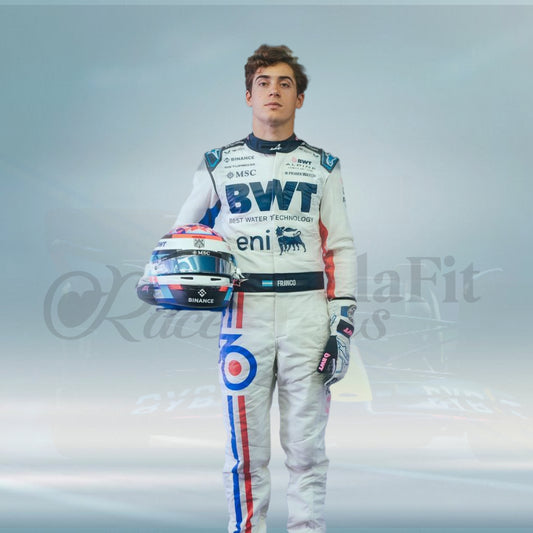 franco colapinto F1 2025 spanish gp Race Suit Alpine Team