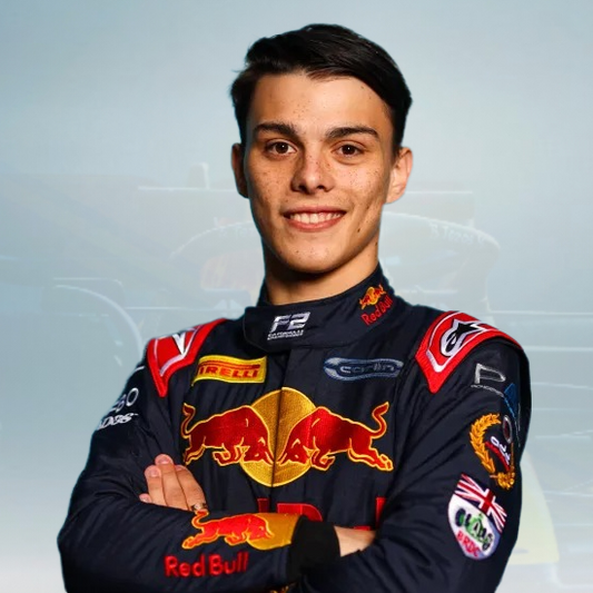 Red Bull Racing 2023 Zane Maloney F2 Race Suit
