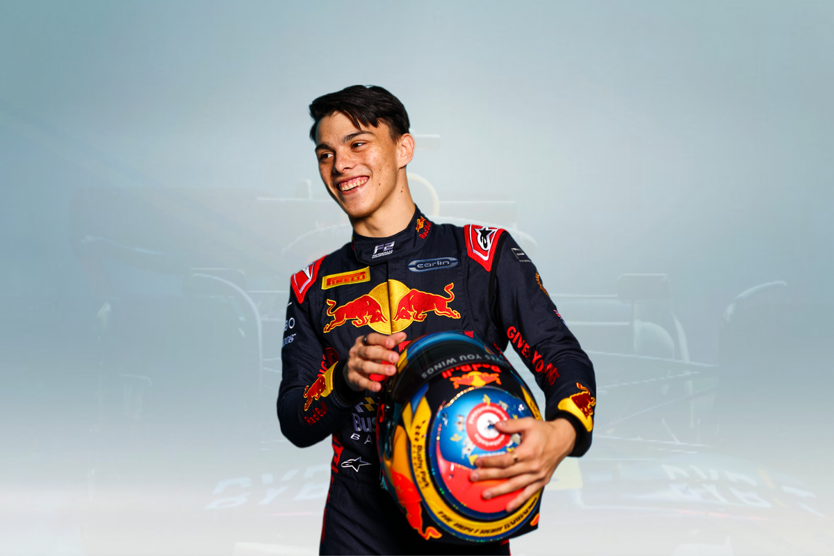 Red Bull Racing 2023 Zane Maloney F2 Race Suit