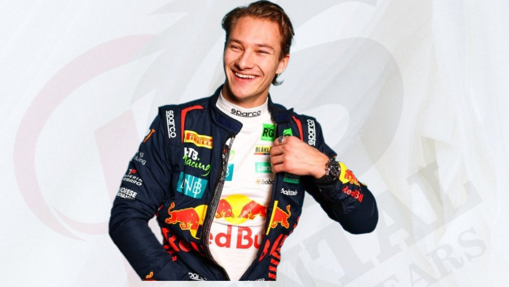 Dennis Hauger Red Bull Racing 2023 F2 Race Suit