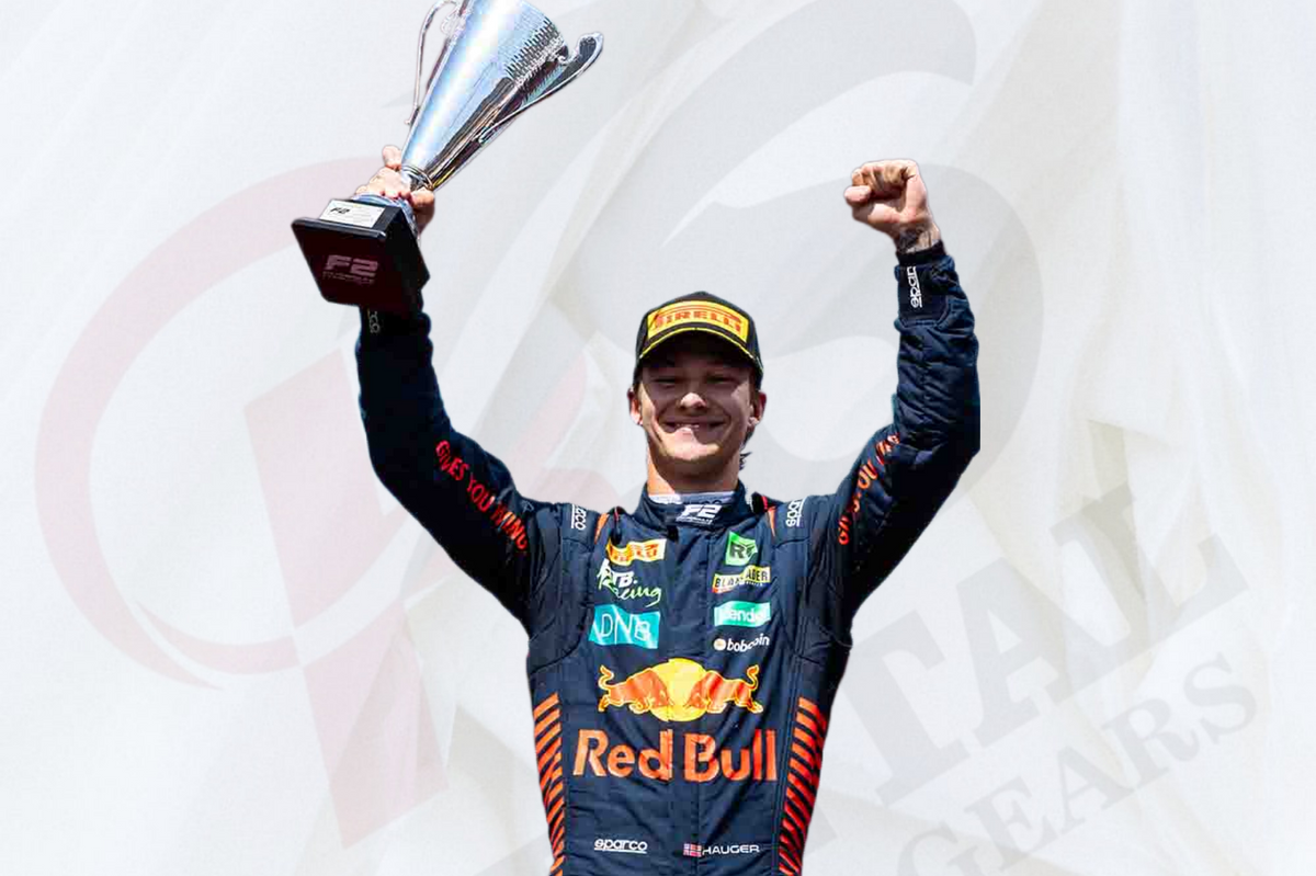 Dennis Hauger Red Bull Racing 2023 F2 Race Suit