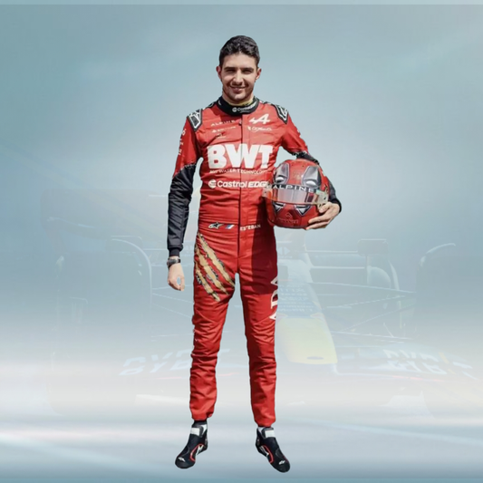 Esteban Ocon BWT Team Alpine 2024 BelgianGP Race Suit F1 - Rental Sports
