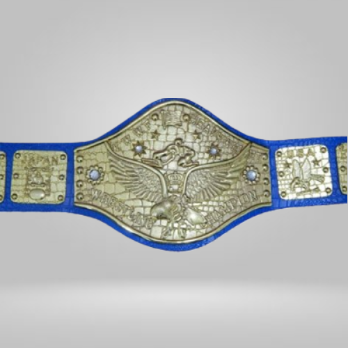 Bob Backlund WWWF Heavyweight Title Wrestling Champion Belt