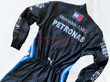 Lewis Hamilton 2020 racing suit Mercedes Benz AMG | F1 Replica Embroidery Race Suit - Rental Sports