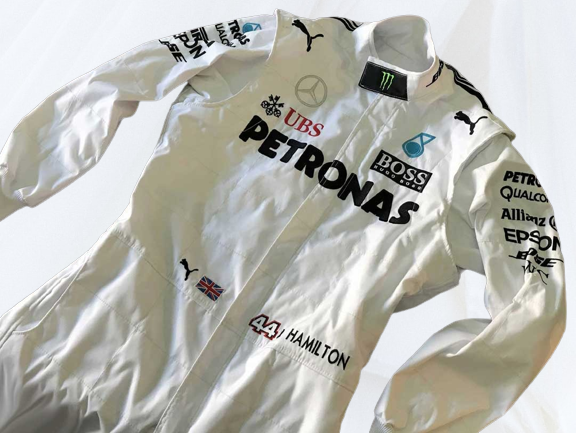 Lewis Hamilton 2017 Mercedes Benz F1 Racing Suit
