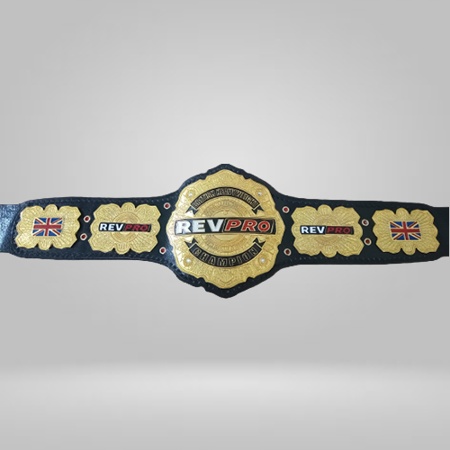 British Heavyweight Rev Pro Wrestling Champion Belt Revolution Professional