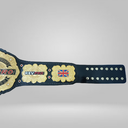 British Heavyweight Rev Pro Wrestling Champion Belt Revolution Professional