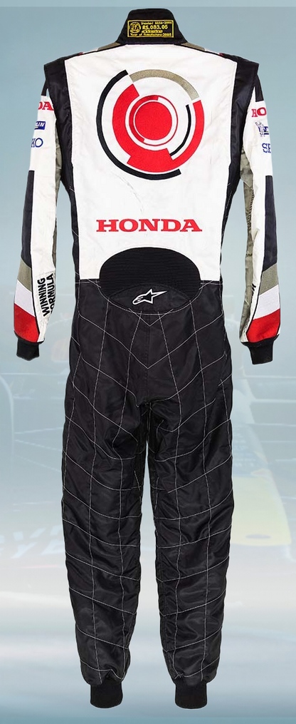 2005 Jenson Button Race BAR Honda F1 Suit