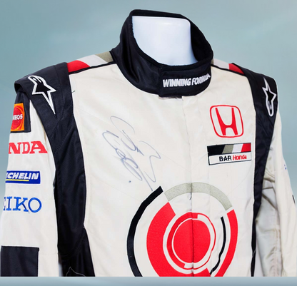 2005 Jenson Button Race BAR Honda F1 Suit