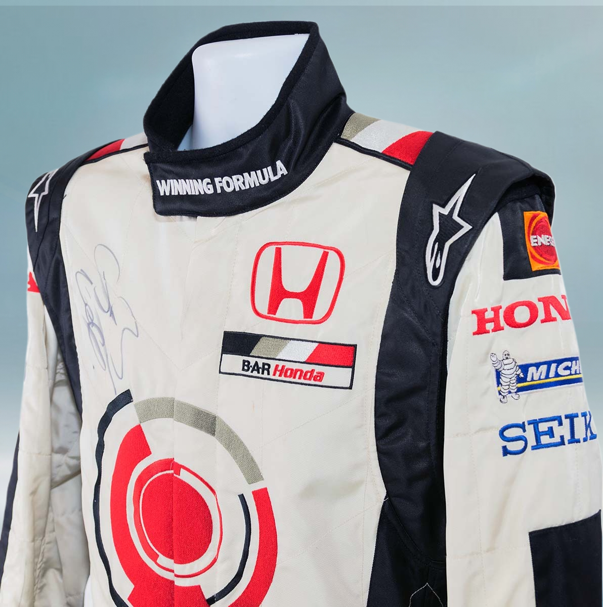 2005 Jenson Button Race BAR Honda F1 Suit