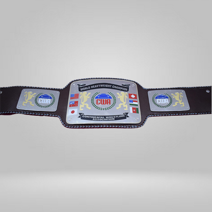 CWA World Heavyweight Continental Wrestling Championship Belt