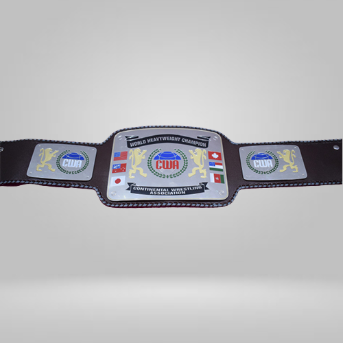 CWA World Heavyweight Continental Wrestling Championship Belt