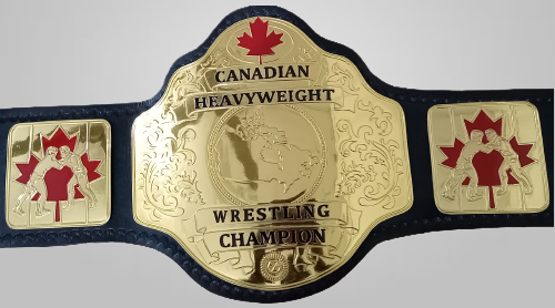 Canadian Heavyweight Wrestling Champion Belt Mid Atlantic