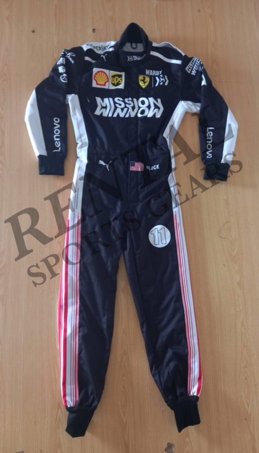 Sebastian Vettel Ferrari 2018 Race Suit / F1 Mission Winnow Race Suit