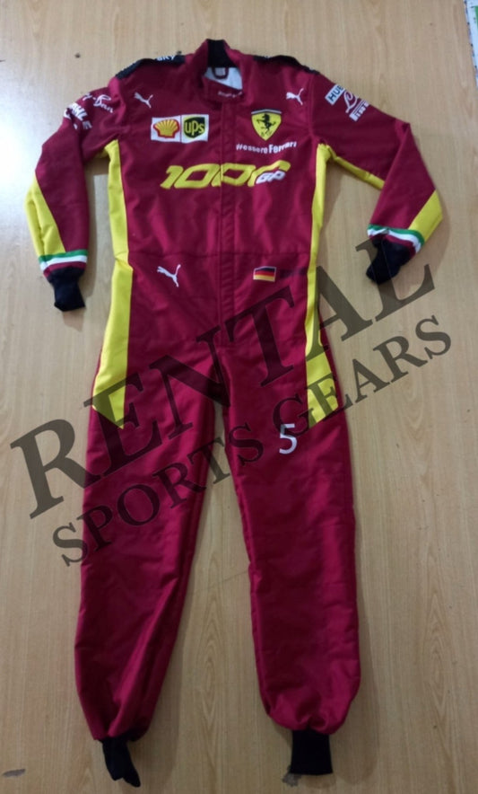 Sebastian Vettel Ferrari 2020 Race Suit 1000GP F1 Race Suit