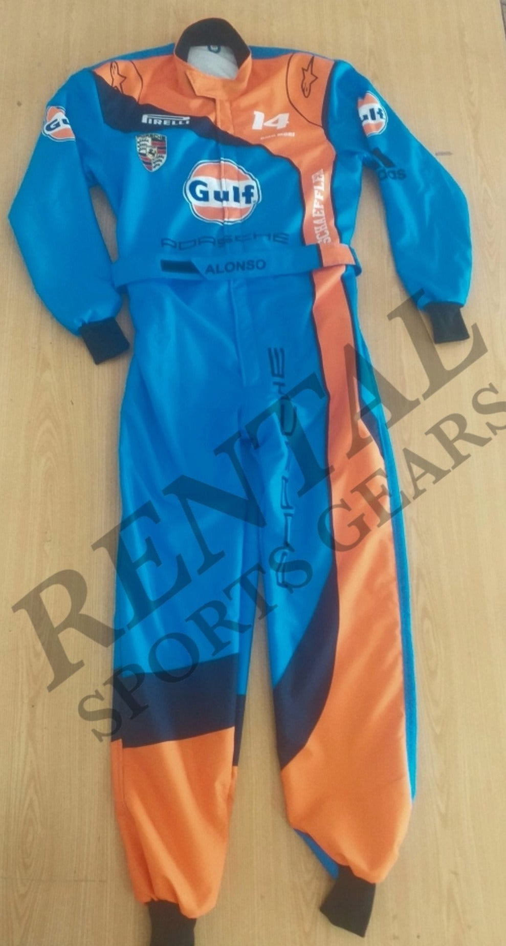 Gulf Porsche Race suit / F1 Gulf Porsche Race suit