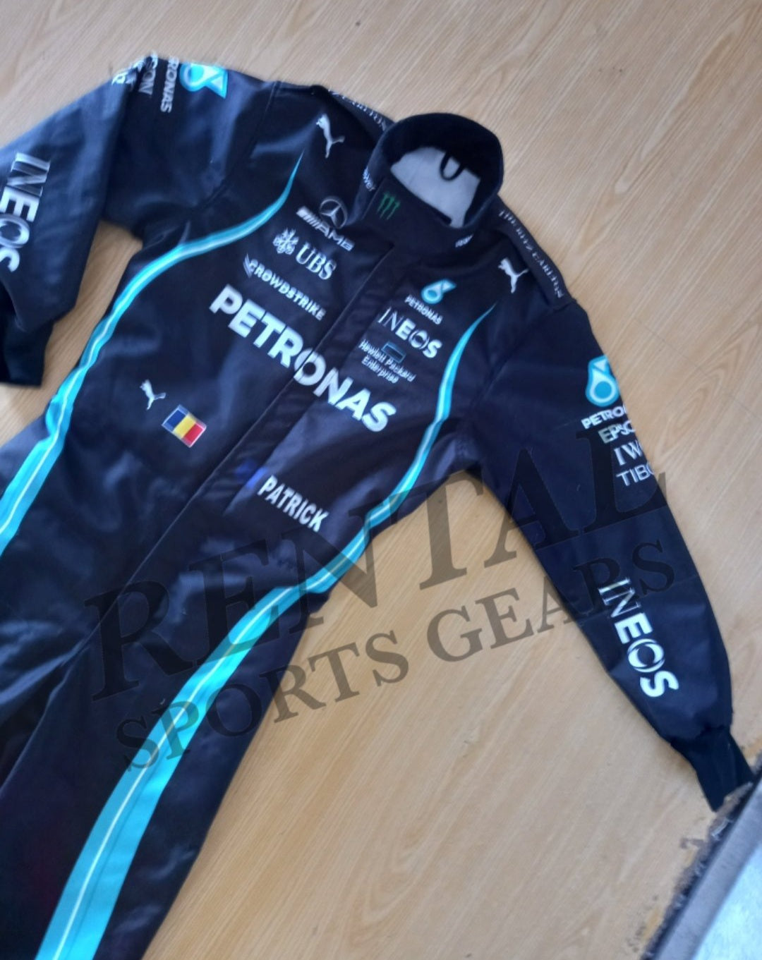 Lewis Hamilton Mercedes AMG 2021 Race Suit / Teamviewer F1 Race Suit