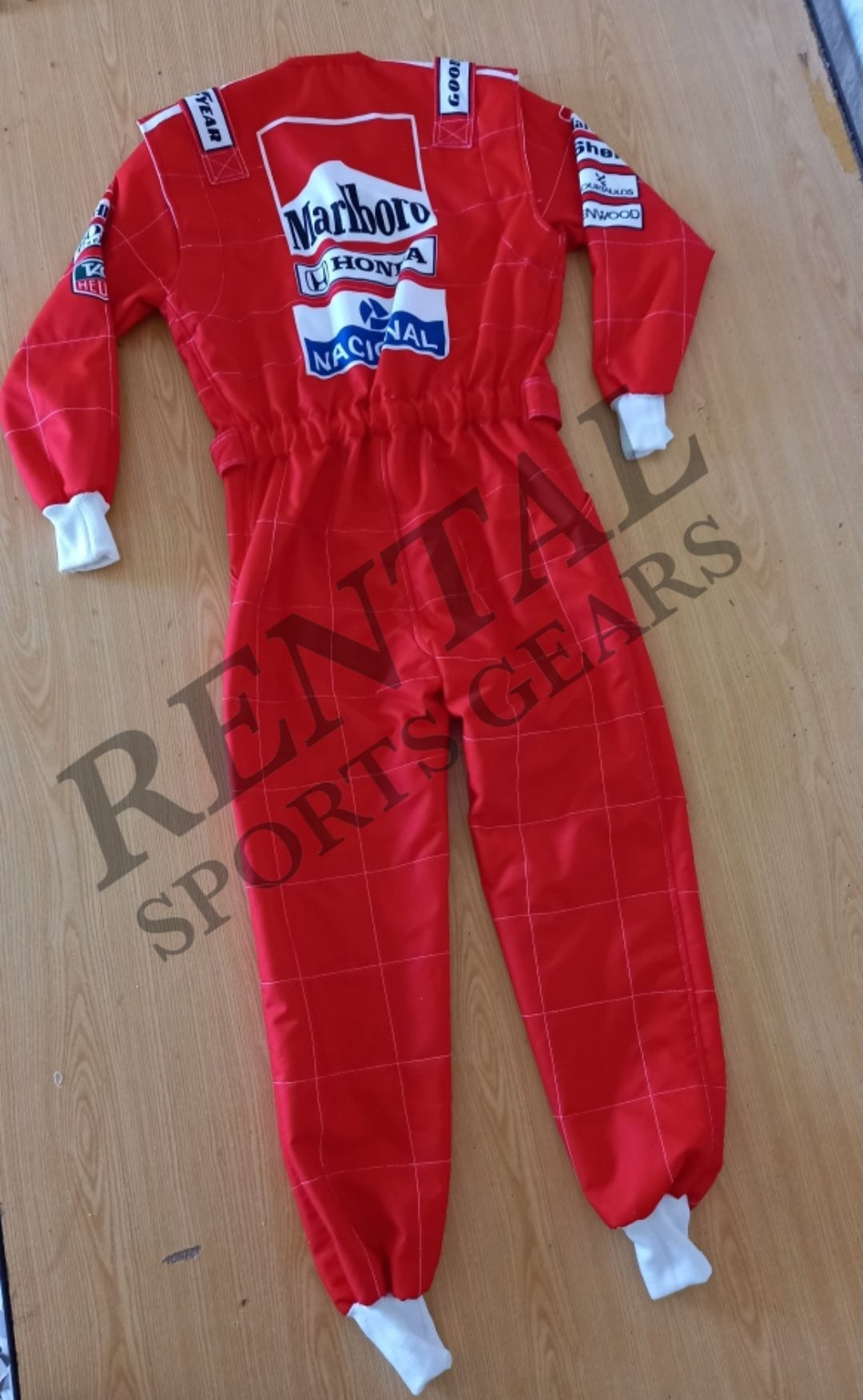 F1 Ayrton Senna 1991 Race Suit | F1 Marlboro Race Suit - Rental Sports