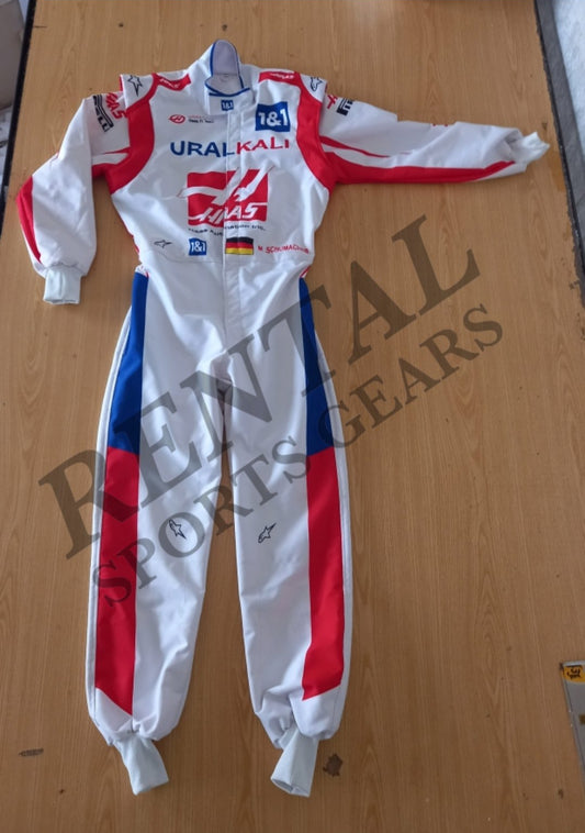 Mick Schumacher 2021 Haas Race F1 Suit  | F1 Team Haas Race Suit