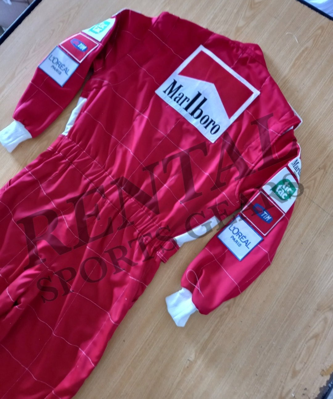 Michael Schumacher 2001 Marlboro Race Suit F1 Embroidery Ferrari | F1 Replica Embroidery Race Suit