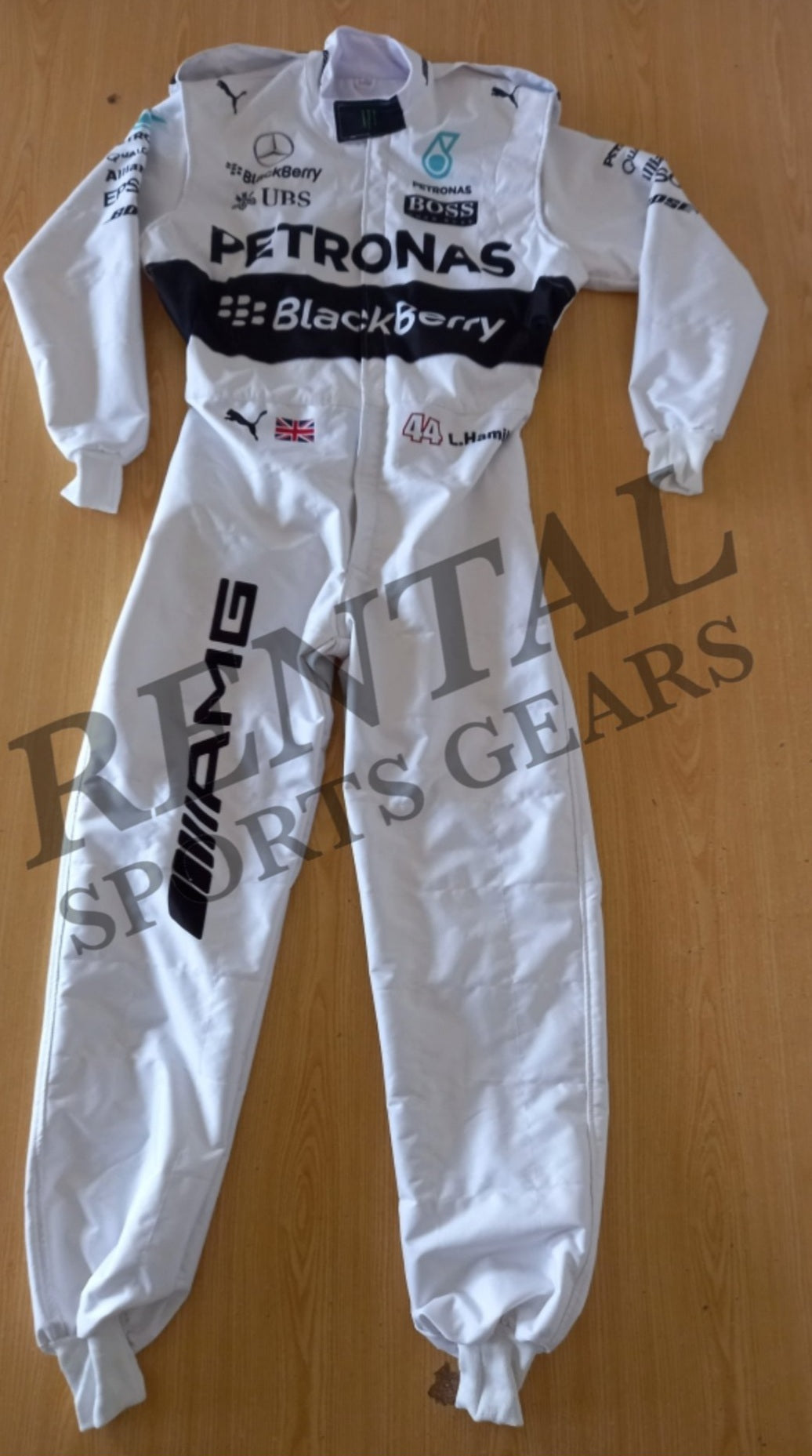 Lewis Hamilton Mercedes AMG Race Suit 2015 Petronas | F1 Replica Race Suit